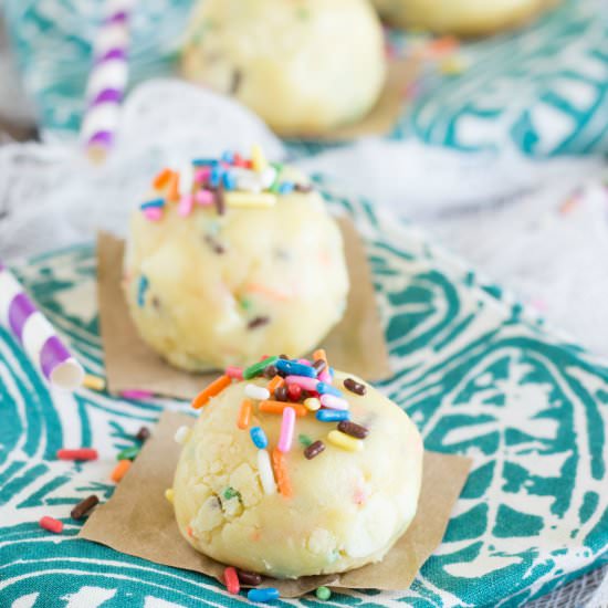 No-Bake Sugar Cookie Dough Balls - Recipe photo by SheKnows Food Editor