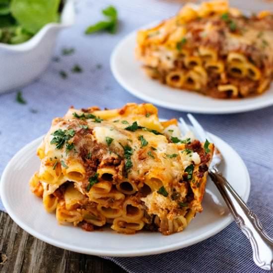 Baked Ziti - Recipe photo by foolproofliving.com