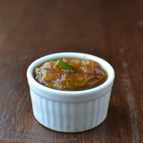 Sweet Mango Chutney - Recipe photo by Pavani