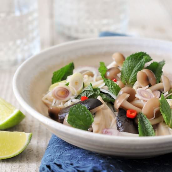 Thai Mushroom Salad - Recipe photo by rachelcooksthai