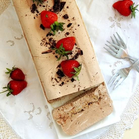 Semifreddo with Hazelnuts - Recipe photo by Vonzi