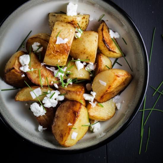 Sea Salt and Vinegar Potatoes - Recipe photo by kitchendoor