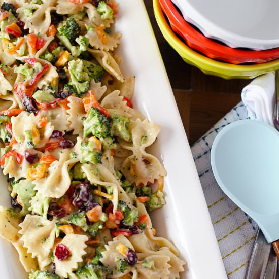 Broccoli Pasta Salad - Recipe photo by picsandpastries