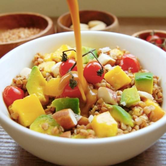 Summer Buckwheat Salad - Recipe photo by marijasmine