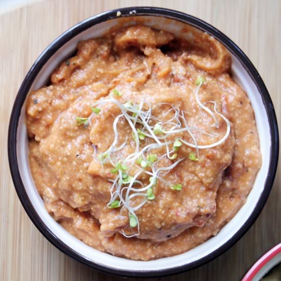 Paste with Millet Groats - Recipe photo by Angelika Knop