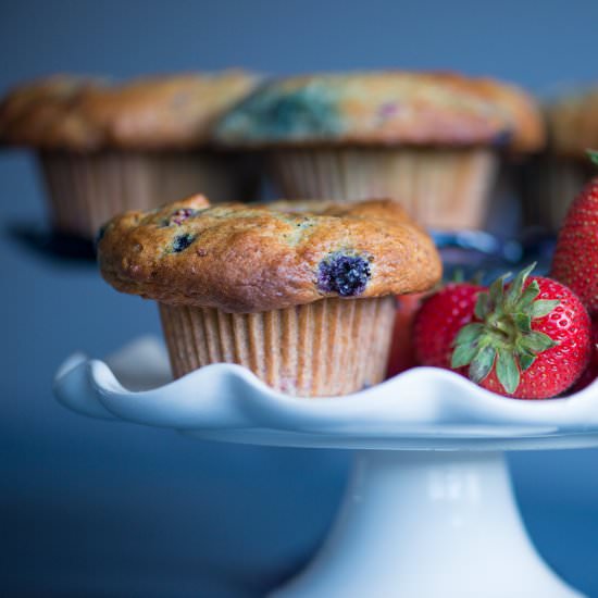 Bountiful Berry Muffins - Recipe photo by AnecdotesAppleCores
