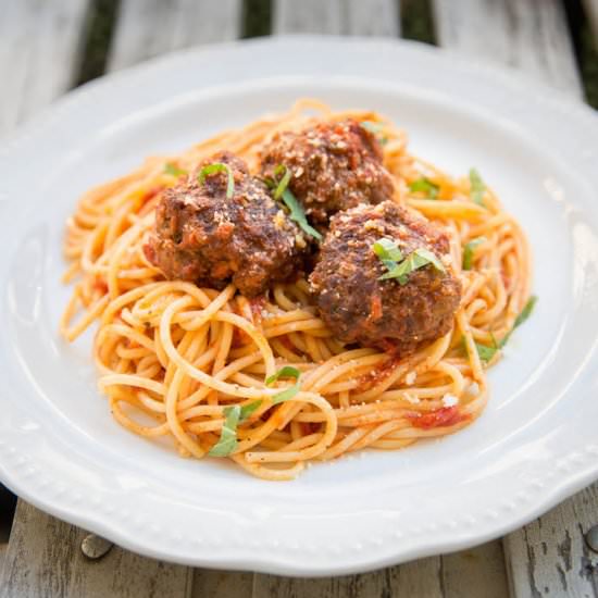 Classic Spaghetti and Meatballs - Recipe photo by recipesinspired