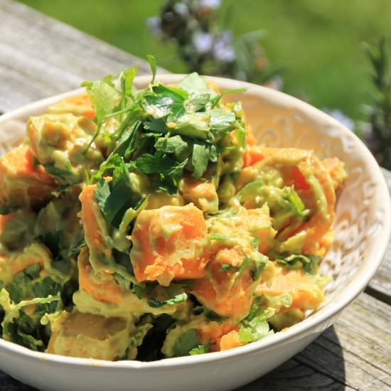 Healthy Potato Salad - Recipe photo by NaturallySassy