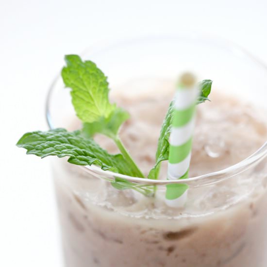 Mint Iced Cocoa - Recipe photo by deliacreates