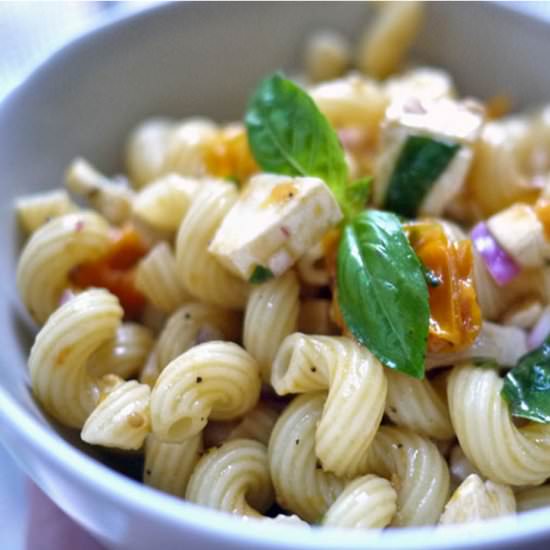 Easy Caprese Pasta Salad - Recipe photo by Momtastic