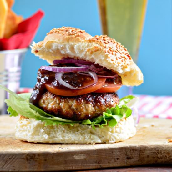 Turkey Burgers - Recipe photo by My Golden Pear