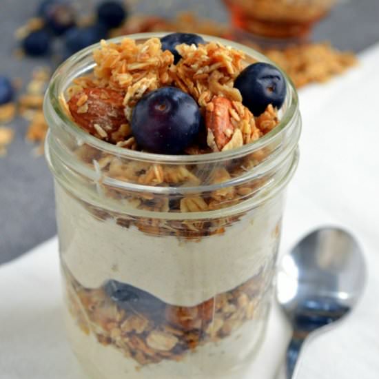 Salted Caramel Almond Granola - Recipe photo by Sugar Dish Me