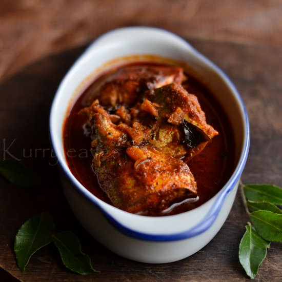 Spicy Red Fish Curry - Recipe photo by Kurryleaves