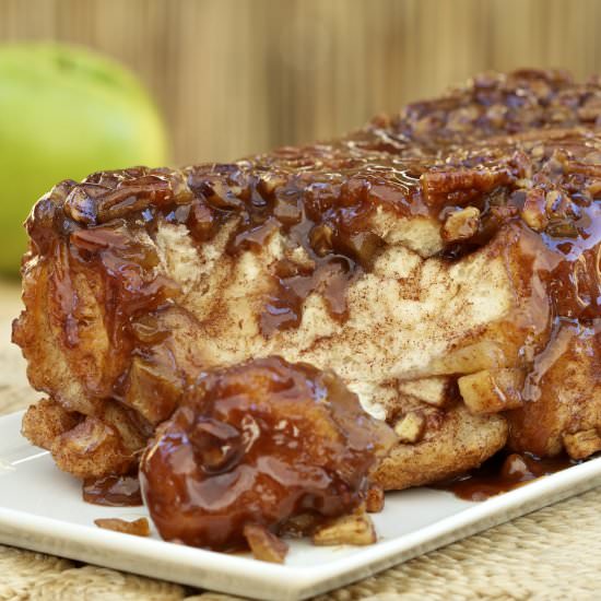 Apple Cinnamon Caramel Monkey Bread - Recipe photo by Cooking-Outdoors