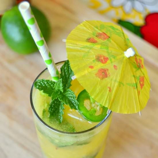 Tropical Heat Mojito - Recipe photo by Fair Robin Revival