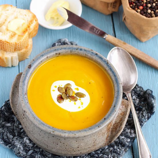 Spiced Pumpkin and Coconut Milk - Recipe photo by danceofsaucepans
