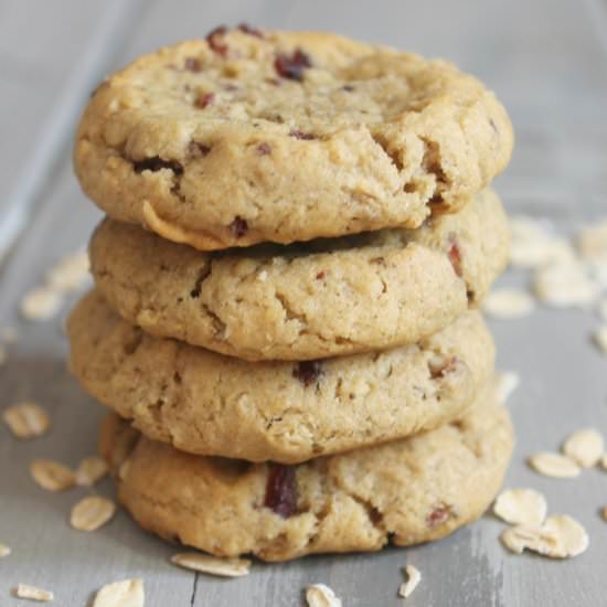 Oatmeal Craisin Cookies - Recipe photo by SixSisters