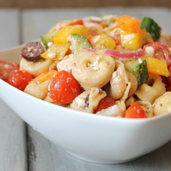 Tortellini Pasta Salad - Recipe photo by SixSisters