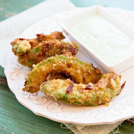 Bacon and Avocado Fries - Recipe photo by DineandDish