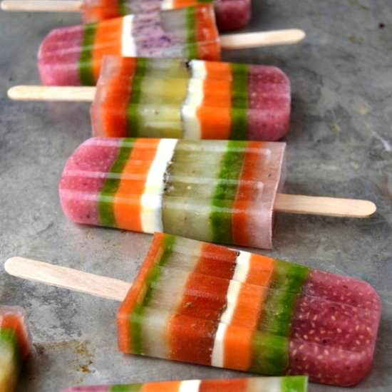 Power Smoothie Popsicles - Recipe photo by theviewfromgreatisland