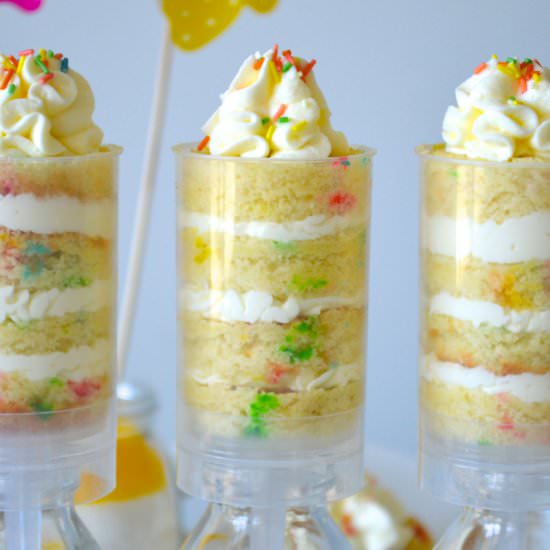 Homemade Funfetti Push Up Pops - Recipe photo by bakerangel.com