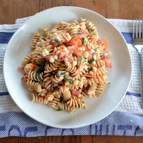 Healthy-ish Pasta Salad - Recipe photo by food nasty