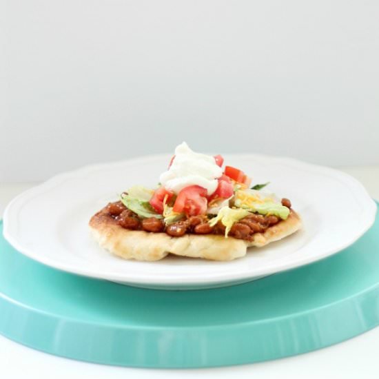 Five Minute Navajo Tacos - Recipe photo by girllovesglam