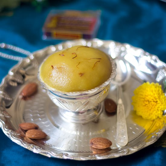Badam Halwa - Recipe photo by Akila
