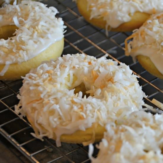 Baked Coconut Donuts - Recipe photo by JenniferinFLX