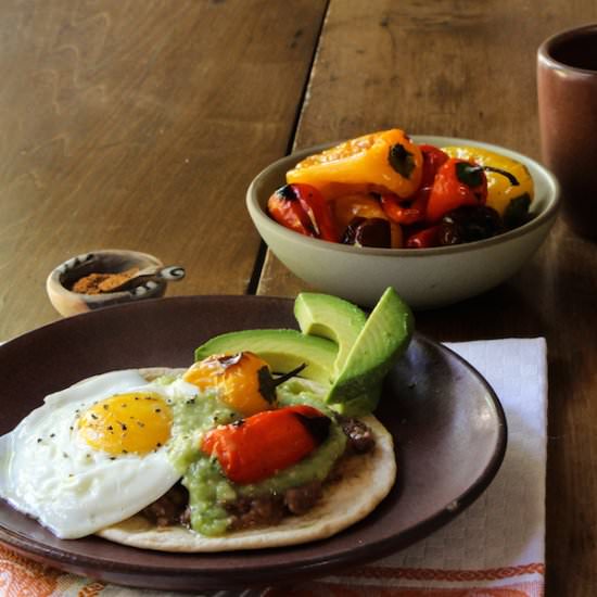 Huevos Rancheros - Recipe photo by TheWimpyVegetarian