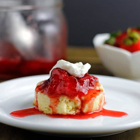 Strawberry Shortcake - Recipe photo by sew lets cook