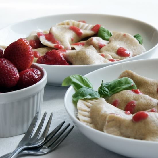 Strawberry Dumplings - Recipe photo by Angelika Knop