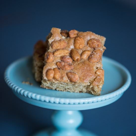 Peanut Butter Blondies - Recipe photo by AnecdotesAppleCores