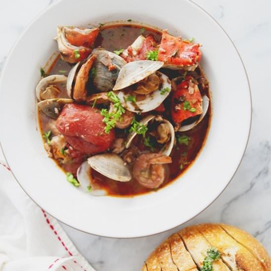 Cioppino Fisherman Stew - Recipe photo by thekitchykitchen
