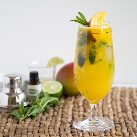 Mango Mojito - Recipe photo by the little epicurean