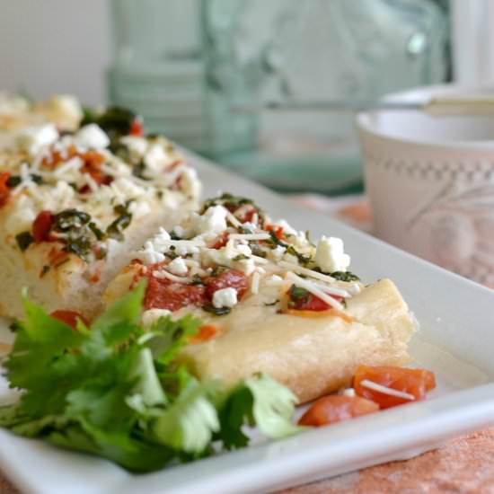 Fire Roasted Tomato Focaccia Bread - Recipe photo by Shari Lynne