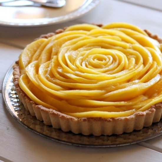 Mango Tart - Recipe photo by bakerita