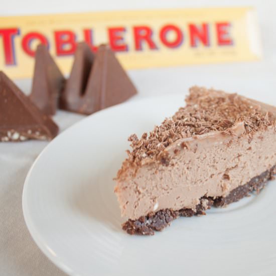 Toblerone Cheesecake - Recipe photo by eatingwithkatie