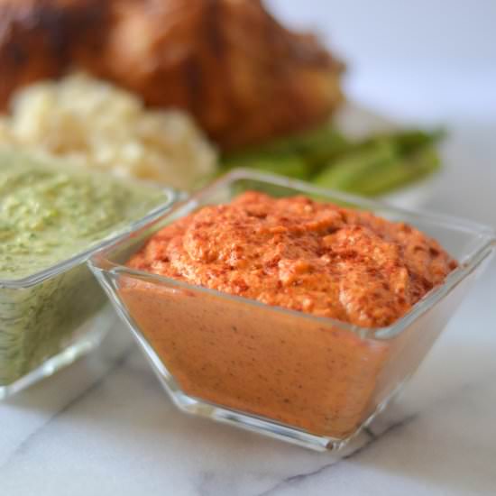 Smoky Romesco Sauce - Recipe photo by lucismorsels