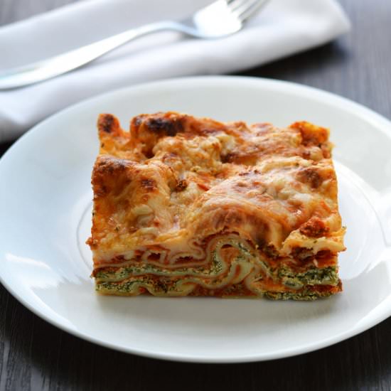 Speedy Spinach Lasagna - Recipe photo by Fridaycakenight