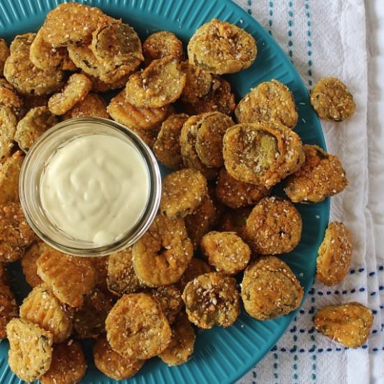 Fried Dill Pickles - Recipe photo by syrupandbiscuits