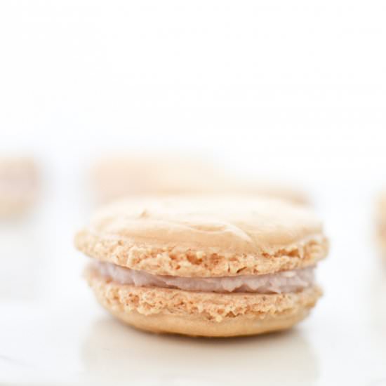 Raspberry Mascarpone Macarons - Recipe photo by laurenfrager