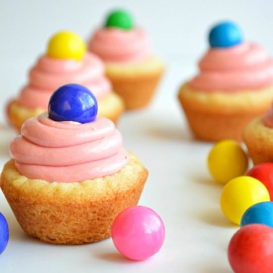Bubble Gum Cookie Cups - Recipe photo by House of Yumm