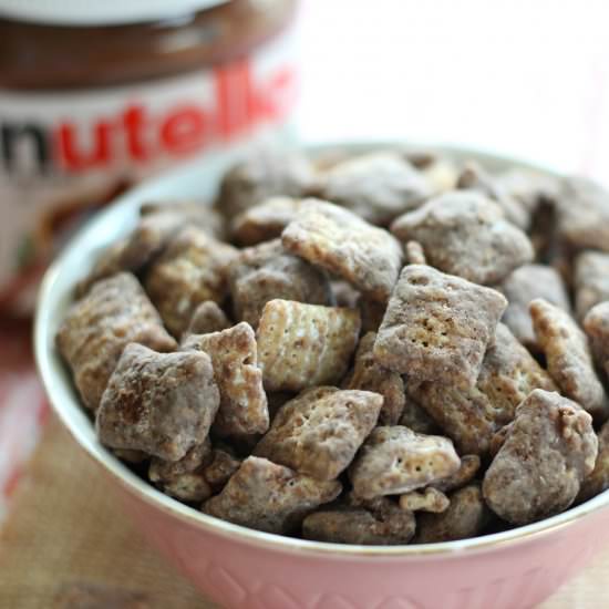 Nutella Puppy Chow - Recipe photo by thebelleofthekitchen