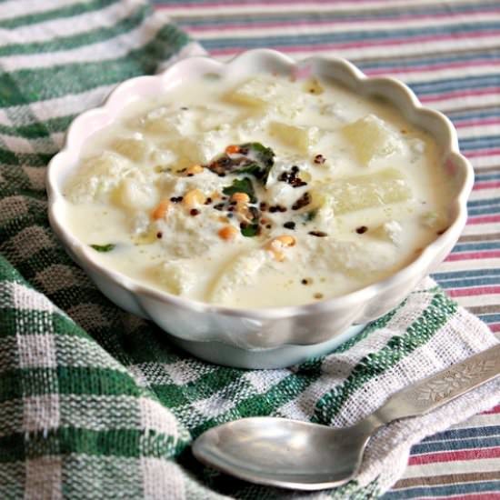 White Pumpkin Raitha - Recipe photo by Aromatic Cooking