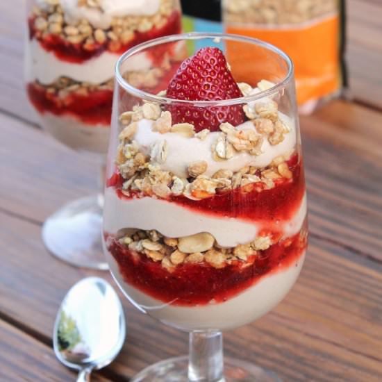 Peanut Butter & Jelly Parfait - Recipe photo by TheSpiffyCookie
