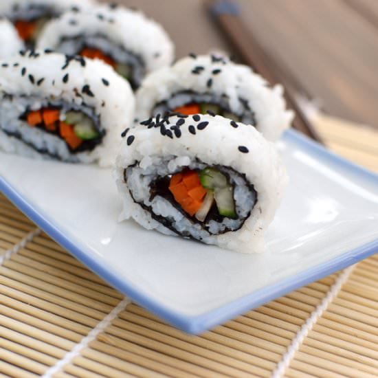 California Sushi Roll - Recipe photo by Pavani