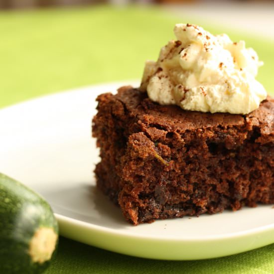 Gluten Free Chocolate Zucchini Cake - Recipe photo by glutenfreeforalltv