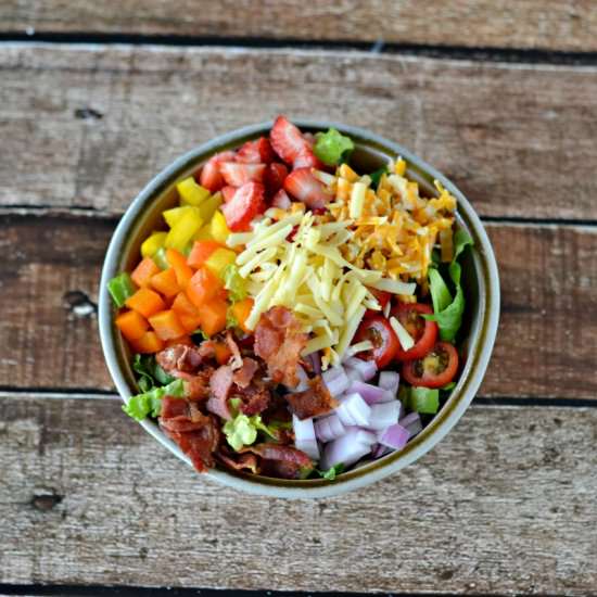 Bacon Chopped Salad - Recipe photo by Hezzi-D