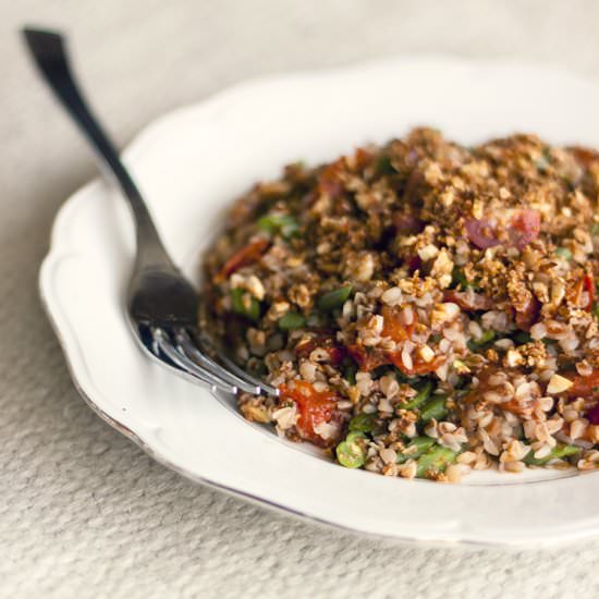 Green Beans and Tomato Salad - Recipe photo by plantsontheplate